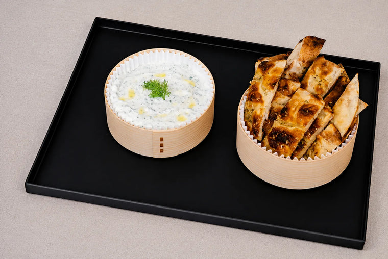 Bol de Tzatzíki & Pinsa