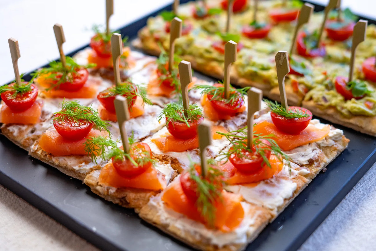 Mini Pinsa Smoked Salmon
