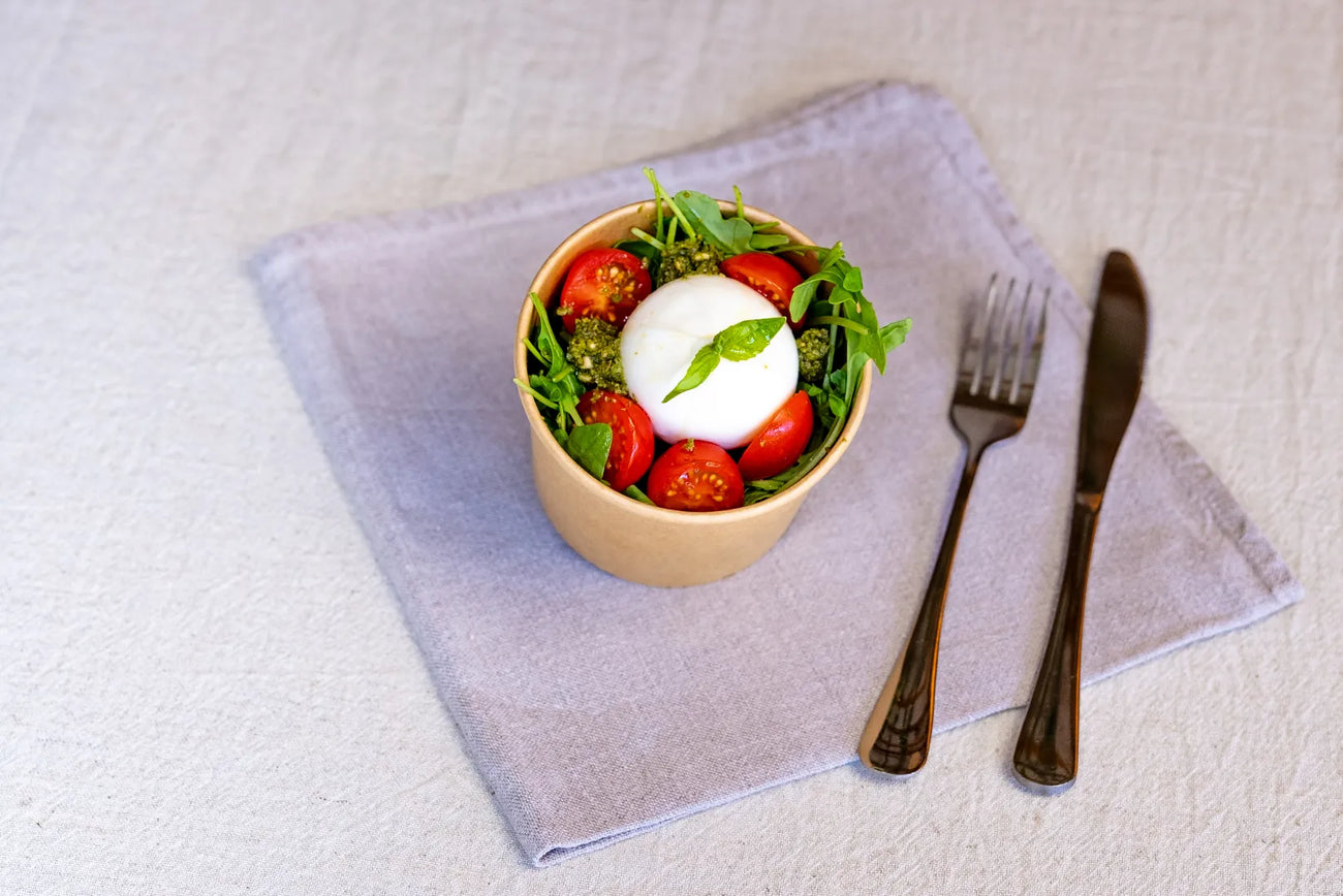 Petite Salade Burrata & Tomates Cerises