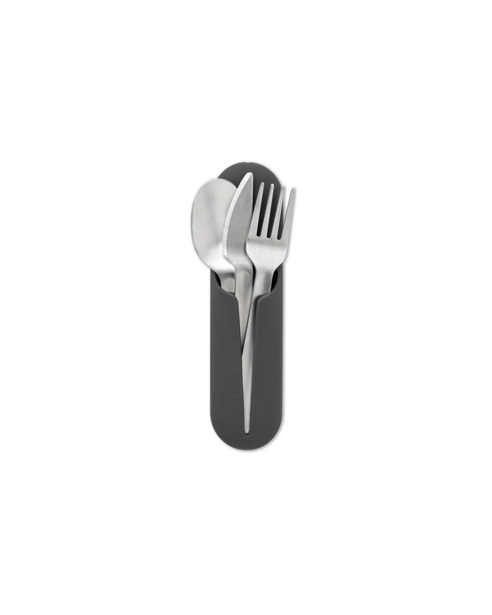 KIT COUVERTS INOX + SERVIETTE